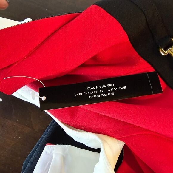 NWT  Talbots Multi-Color Sleeveless Sheath Dress Size 4 - Picture 6 of 6